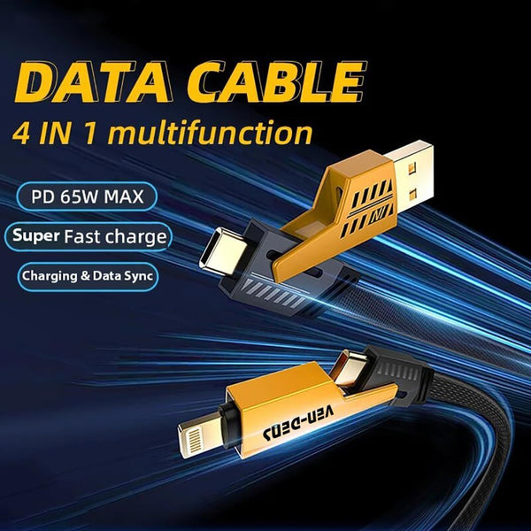 4 in 1 car cable